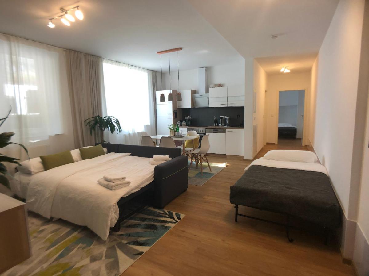 Am City Apartment 24H Self-Check-In, Free Parking, U-Bahn 350M, Netflix Нюрнберг Екстер'єр фото